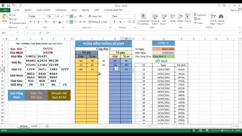 Sử dụng công cụ Excel để tính xác suất lô đề 